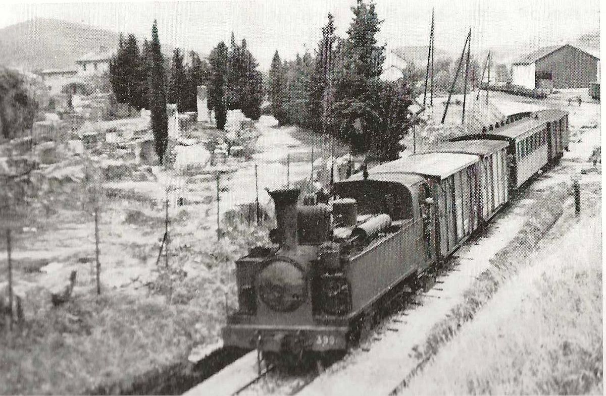 Matériel à voie métrique de la ligne d’Orange à BuislesBaronnies